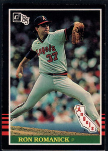 1985 Donruss #451 Ron Romanick VG California Angels 