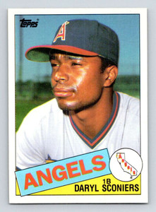 1985 Topps #604 Daryl Sconiers VG California Angels 