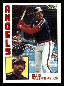 1984 Topps #236 Ellis Valentine VG California Angels 