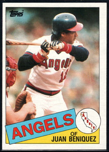 1985 Topps #226 Juan Beniquez VG California Angels 