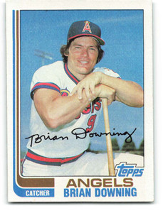 1982 Topps #158 Brian Downing VG California Angels 
