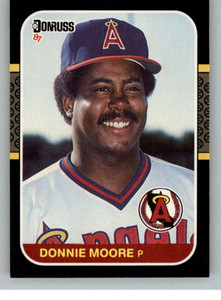 1987 Donruss #110 Donnie Moore VG California Angels 