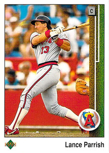 1989 Upper Deck #775 Lance Parrish VG California Angels 