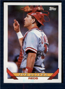 1993 Topps #138 Joe Oliver VG Cincinnati Reds 