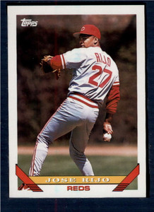 Jose Rijo 1996 Topps #120 Cincinnati Reds Baseball Card