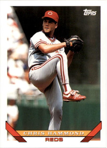 1993 Topps #437 Chris Hammond VG Cincinnati Reds 