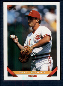 1993 Topps #608 Bill Doran VG Cincinnati Reds 