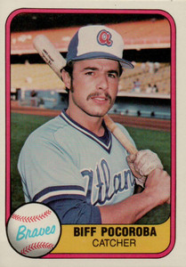 Biff Pocoroba Jersey - 1976 Atlanta Braves Throwback MLB Baseball