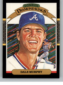 1987 Donruss #3 Dale Murphy DK VG Atlanta Braves 