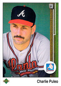 1989 Upper Deck #589 Charlie Puleo VG Atlanta Braves 