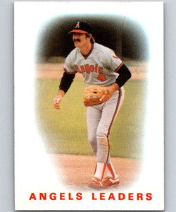 1986 Topps #486 Bobby Grich Angels Leaders VG California Angels 