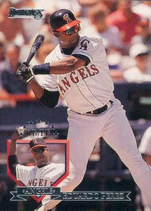 1995 Donruss #214 Eduardo Perez VG California Angels 