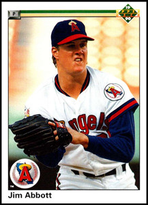 1990 Upper Deck #645 Jim Abbott VG California Angels 