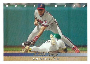 1993 Upper Deck #94 Luis Sojo VG California Angels 