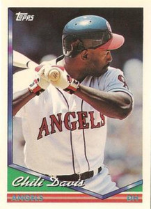 1994 Topps #265 Chili Davis VG California Angels 