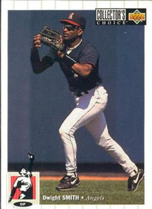1994 Collector's Choice #582 Dwight Smith VG California Angels 