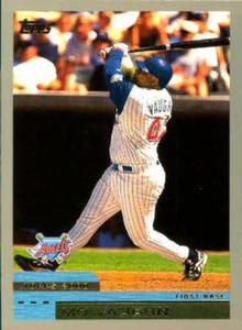 2000 Topps #338 Mo Vaughn VG Anaheim Angels 