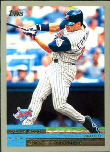 2000 Topps #107 Jim Edmonds VG Anaheim Angels 