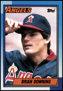 1990 Topps #635 Brian Downing VG California Angels 