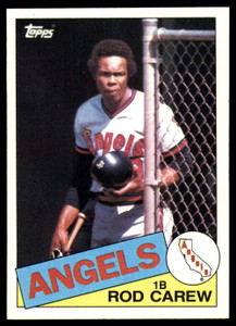 1985 Topps #300 Rod Carew VG California Angels 