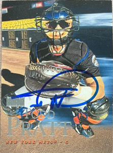 Todd Pratt Autographed 2000 Skybox #78