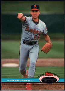 1991 Stadium Club #313 Kirk McCaskill VG California Angels 