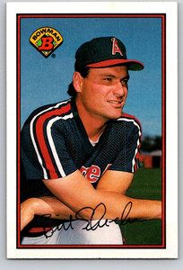 1989 Bowman #44 Bill Schroeder VG California Angels 