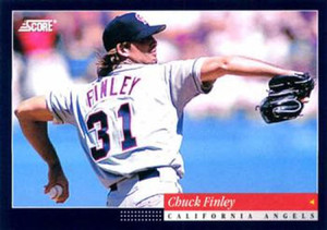1994 Score #151 Chuck Finley VG California Angels 