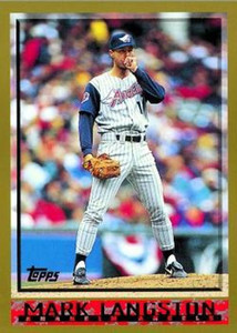 1998 Topps #379 Mark Langston VG Anaheim Angels 
