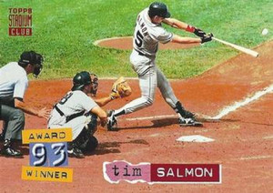 1994 Stadium Club #36 Tim Salmon VG California Angels 