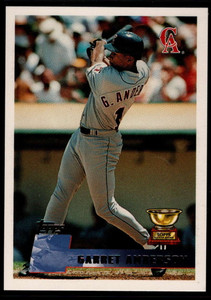 1996 Topps #132 Garret Anderson VG California Angels 