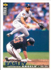 1995 Collector's Choice #96 Damion Easley VG California Angels 
