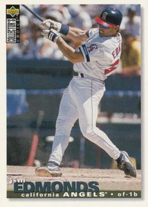 1995 Collector's Choice #98 Jim Edmonds VG California Angels 