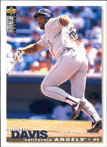1995 Collector's Choice #101 Chili Davis VG California Angels 