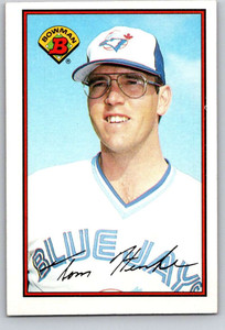 1989 Bowman #246 Tom Henke VG Toronto Blue Jays 