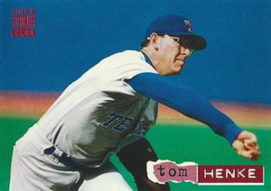 1994 Stadium Club #19 Tom Henke VG Texas Rangers 