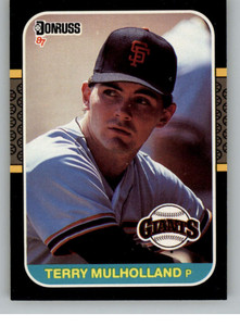 1987 Donruss #515 Terry Mulholland VG RC Rookie San Francisco Giants 