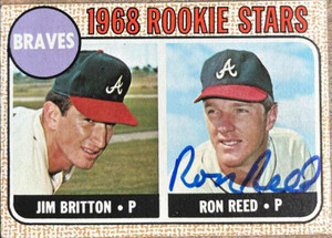 Ron Reed Autographed 1968 Topps #76