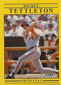 Lot Detail - 1989 Mickey Tettleton Baltimore Orioles Game-Used