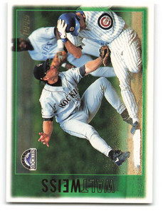 1997 Topps #401 Walt Weiss VG  Colorado Rockies 