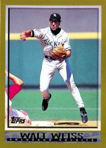 1998 Topps #96 Walt Weiss VG Colorado Rockies 