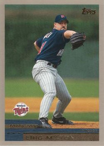 2000 Topps #408 Eric Milton VG Minnesota Twins 