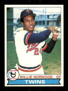 1979 Topps #274 Willie Norwood VG Minnesota Twins 