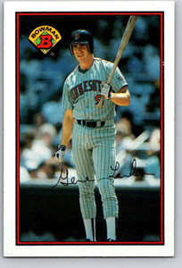 1989 Bowman #160 Gene Larkin VG Minnesota Twins 