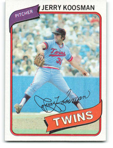 1980 Topps #275 Jerry Koosman VG Minnesota Twins 
