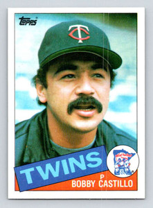 1985 Topps #588 Bobby Castillo VG Minnesota Twins 