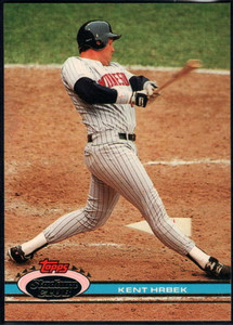 1990 Topps KENT HRBEK Minnesota TWINS Baseball Card MLB #125