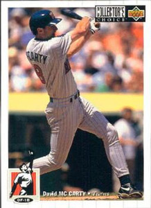 1994 Collector's Choice #194 David McCarty VG Minnesota Twins 