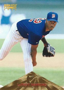 1996 Pinnacle #185 LaTroy Hawkins VG Minnesota Twins 