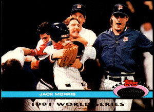 1992 Stadium Club Dome #125 Jack Morris VG Minnesota Twins 